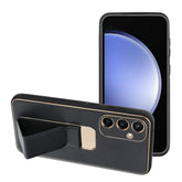 KRYT NA SAMSUNG S24 FE HEYCASE LEATHER STAND BLACK